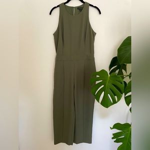 Banana Republic Olive Green Formal Jumpsuit - Size 4